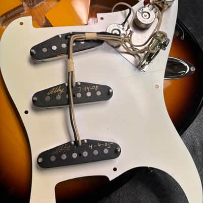 2009 Fender Custom Shop Masterbuilt Mark Kendrick ‘57 Stratocaster NOS 2 Color Sunburst image 23