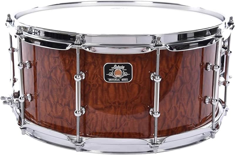 Ludwig LU6514BE Universal Mahogany Snare Drum 6.5x14" image 1
