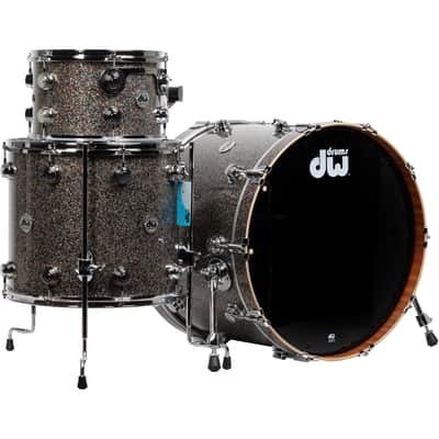 Drum Workshop Collectors Series 3-Piece Shell Kit - Confetti Sparkle  1/1 image 1