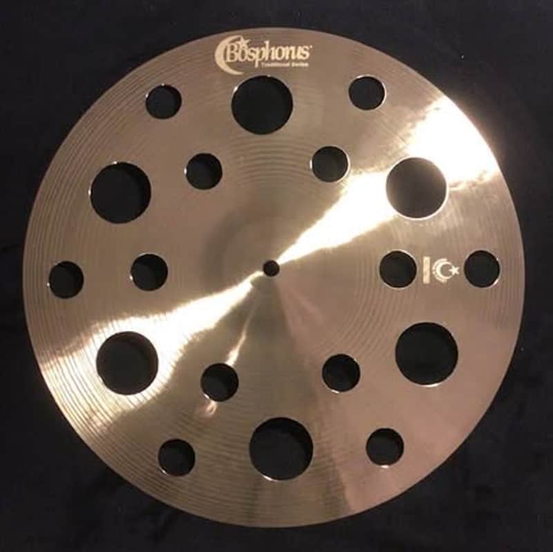 Bosphorus Cymbals - 16” Traditional Series 18 Hole FX Crash image 1
