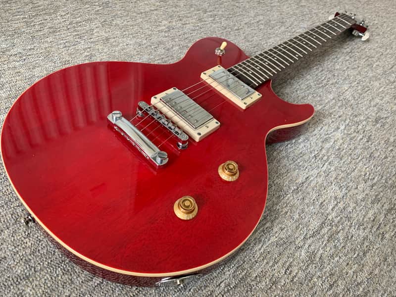 Samick Greg bennett signature series Les paul red | Reverb