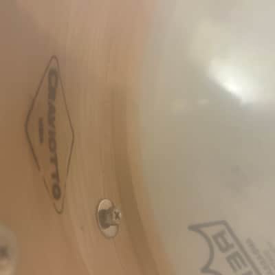 Solid Maple Craviotto 5 1/2" x 14" Johnny C Snare Drum, Black Oyster image 17