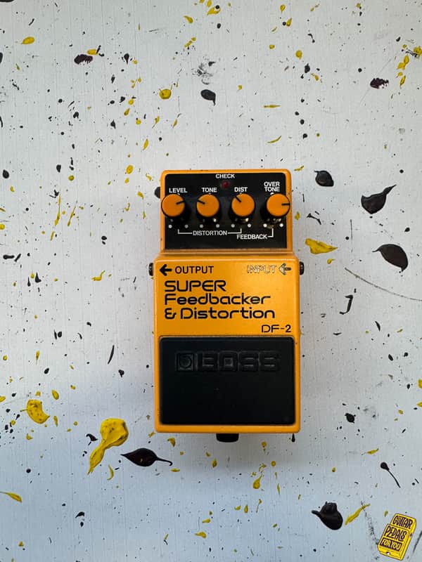 Boss DF-2 Super Feedbacker and Distortion 1985 - 1989 Made In