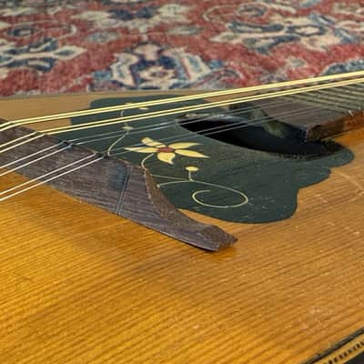 Antique Lignatone Czechoslovakian Bowl Back Mandolin c1940s image 17