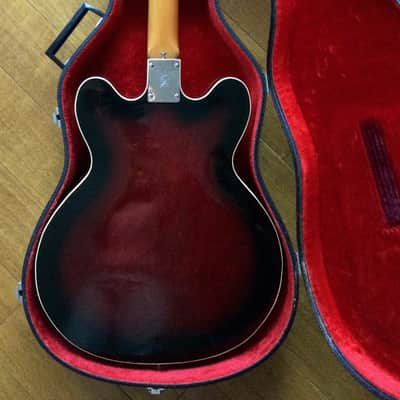 GALANTI HOLLOW BODY ANNI 60 - RED SUNBURST image 17