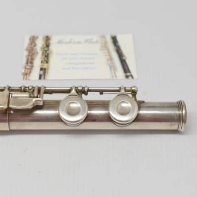 Vintage Selmer New York Handmade Sterling Flute Soldered Toneholes Plays Great *THE BEST* image 17