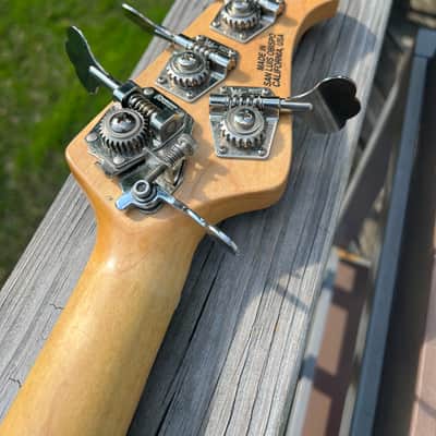 Ernie Ball Music Man Stingray - Left Handed, lefty, LH 2006 - Black image 10