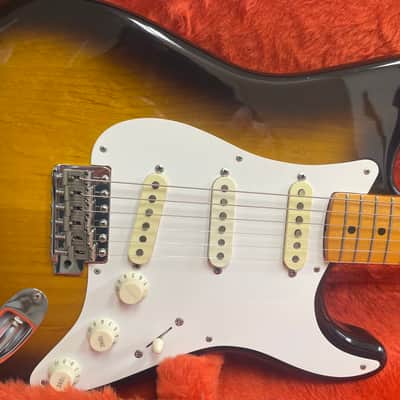 Fender American Vintage ‘57 Stratocaster 1983 ‘83 - Sunburst Rare! Owned by Seymour Duncan and Norm Harris Personal Collection image 2