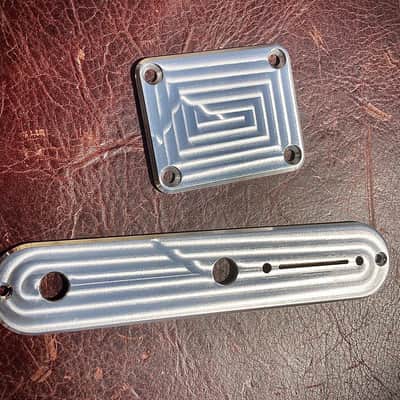 Van Dyke-Harms Machined Finish, Extra Thick Neck Plate (only) 2025 - Machined Stainless Steel image 3