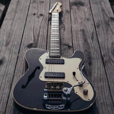 TMG Gatton Tele - Charcoal Frost image 6