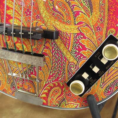 Gold Label Hofner 500/2 Club Bass Special Edition "Paisley" image 15