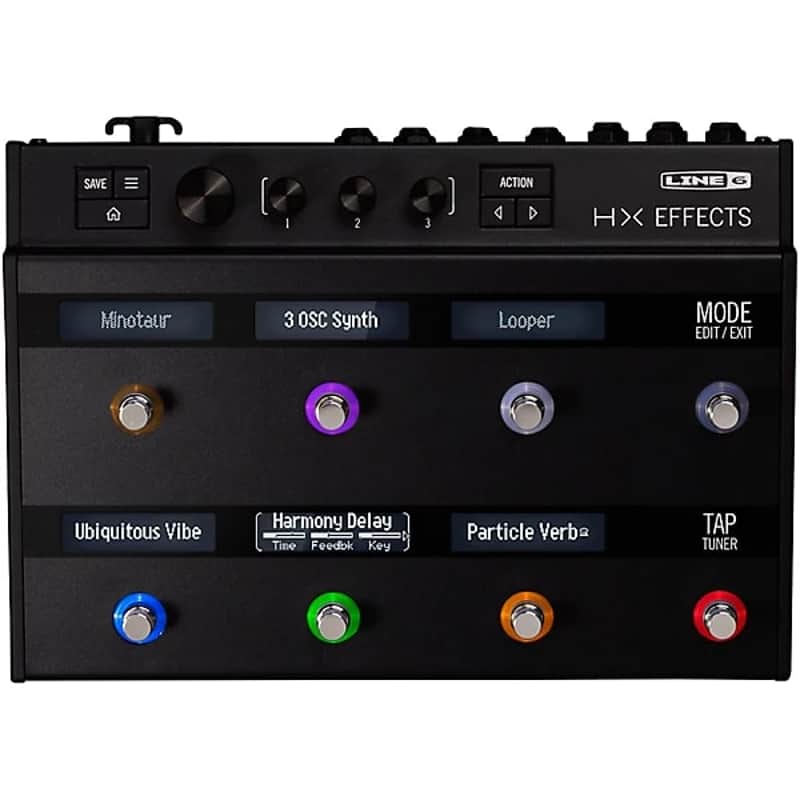 Line 6  HX Effects Guitar Effects Processor  - BLACK image 1