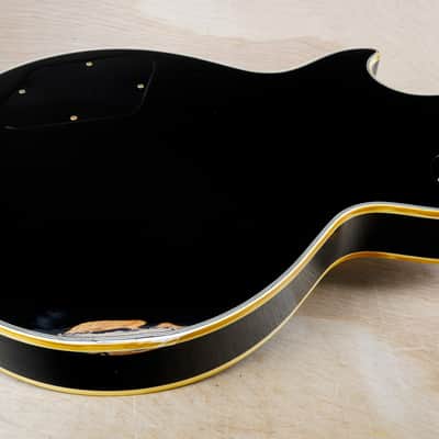 Orville by Gibson LPC Les Paul Custom MIJ 1991 Ebony USA Piickups Lacquer Finish w/ Bag image 7