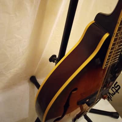Washburn Oscar Schmidt Unknown - Burnt Sienna image 6
