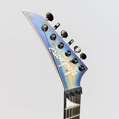 Jackson MJ Series Dinky DKRP Electric Guitar Japan 2023 - Transparent Blue Burst image 9
