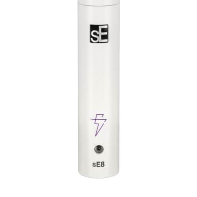 sE Electronics VPACKEC Eloy Casagrande Signature V Pack Feat 2 V Kick, 3 V Beat, 4 V Clamps, 1 V7 X, Pair of sE8 in White & Purple w/Case image 3