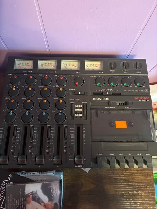 TASCAM Porta One Ministudio 4-Track Cassette Recorder | Reverb