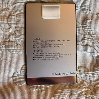 Roland D-50 Synthesizer Memory Card PN-D50-00 Patch Data ROM Factory Sounds image 2