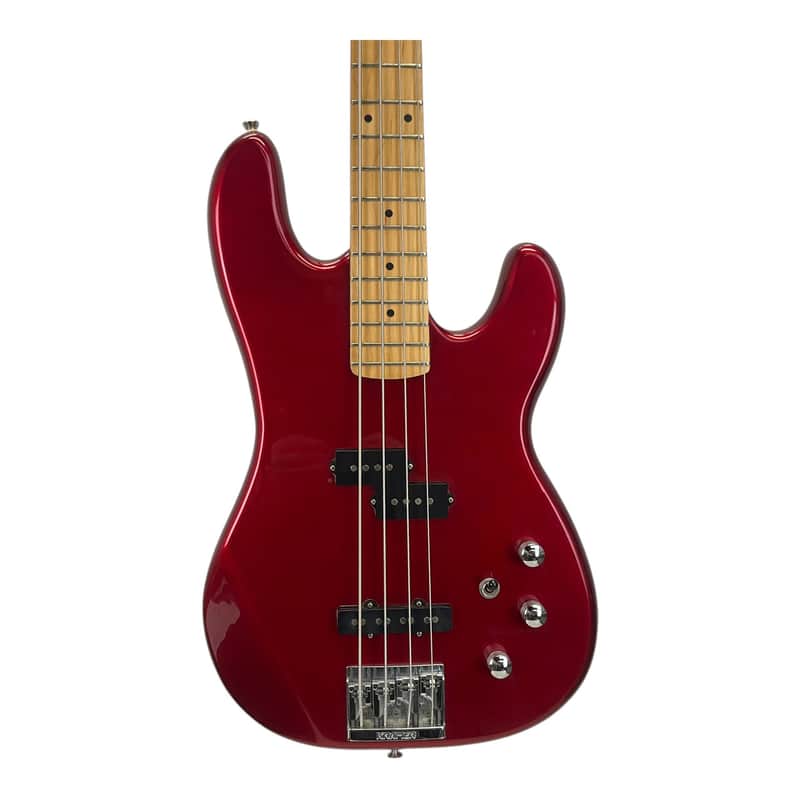Vintage Kramer Striker 700ST Bass Guitar Red 4-String image 1