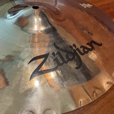 Zildjian 14" A Custom Mastersound Hi-Hat Cymbals (Pair) 1999 - Present - Brilliant image 6