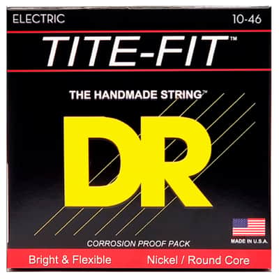 MT 10 Tite Fit Nickel Plated electric guitar Medium 10-46 DR Strings image 2