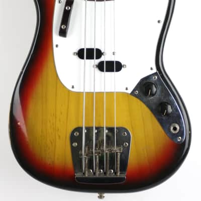 Fender Mustang Bass 1973 Sunburst image 3