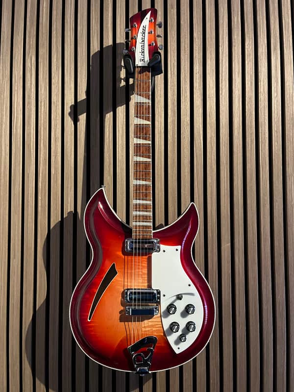 Rickenbacker 381/V69 2009 - Fireglo with OHSC. image 1