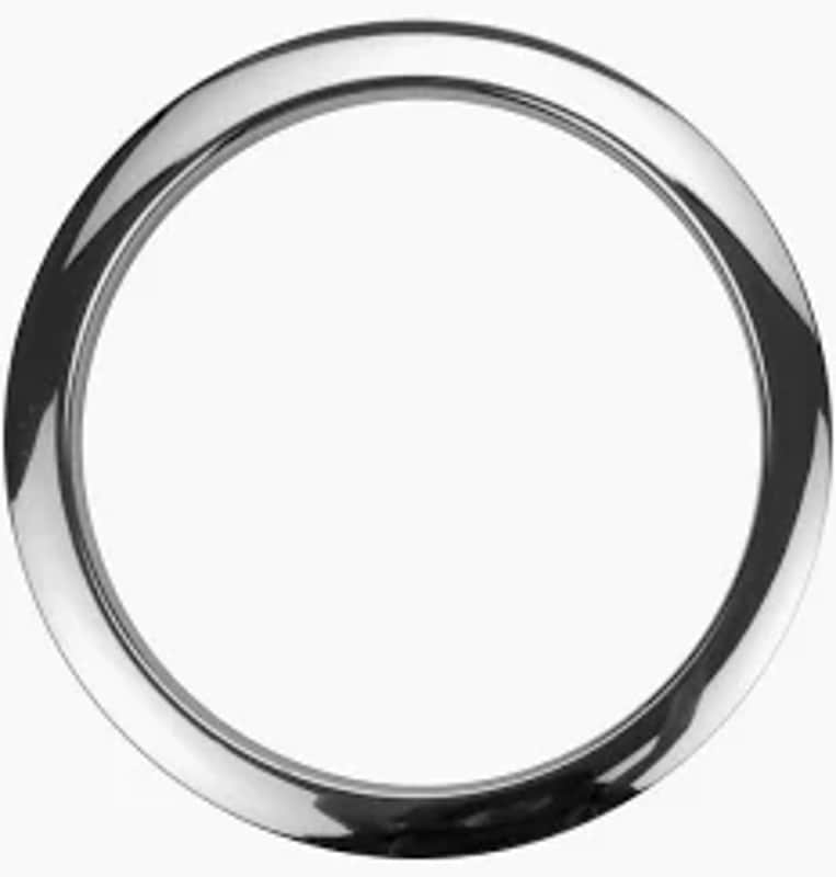 Bass Drum O's HC5 5" Bass Drum Port 2010s - Chrome image 1
