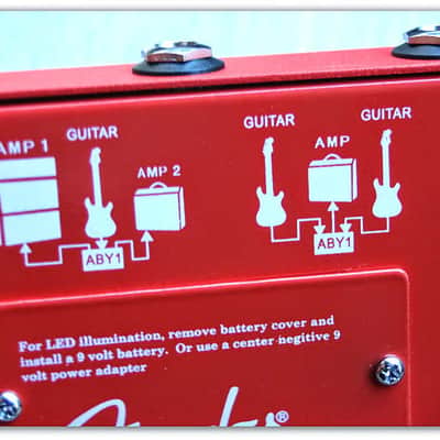 Fender 2-Switch ABY Pedal image 2