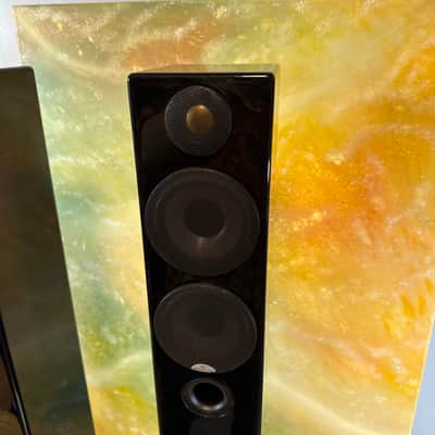 monitor audio radius 270 Black Piano Glossy Speakers Made In U.K Audiophile image 5