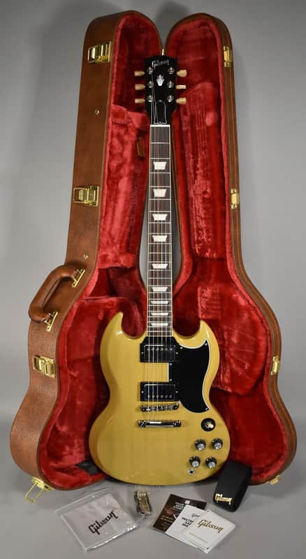 2025 Gibson SG Standard ‘61 Custom Color TV Yellow w/OHSC image 1