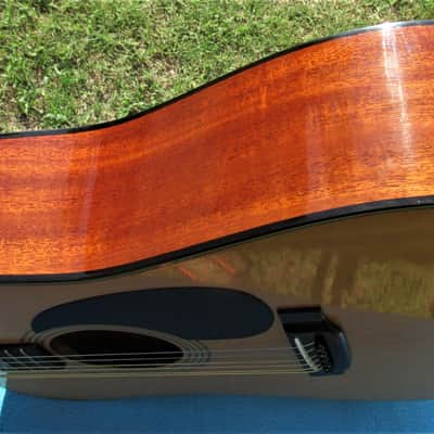 Martin Sigma DM-4 Acoustic Dreadnought-Mahogany-Vintage Sigma CF Martin Flattop-Korea-Model DM-4 image 17