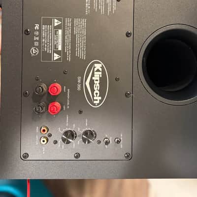 Klipsch SW-350 Powered Subwoofer 8" Down-Firing 350W Home Theater Bass Tested image 7