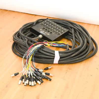 Rapco 24x8 Stage Snake (24x XLR Sends / 4x XLR & 4x TRS Returns) - 150' CG010RR