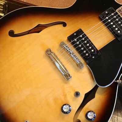 2022 Gibson ES-335 Dot Semi-Hollow Electric Guitar Sunburst Gloss + OHSC image 4