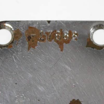 1954 Vintage Fender Telecaster 4-Bolt NECKPLATE USA Tele 1950s image 5