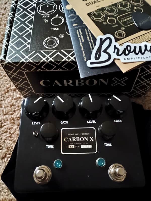 Browne Amplification Carbon X 2024 - Present - Various | Reverb