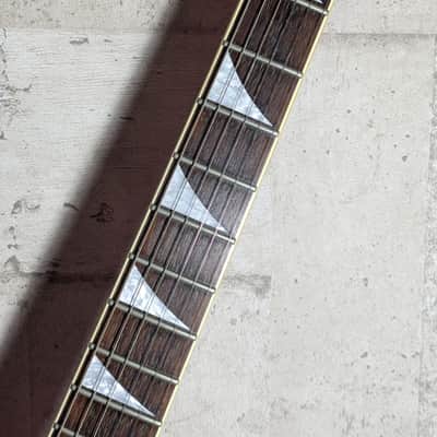 Jackson Japan Pro Series Randy Rhoads RR5 Rhoads 2009 Metallic Pink with Silver Bevels image 7