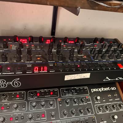 Dave Smith Instruments OB-6 Desktop 6-Voice Polyphonic Synthesizer 2017 - Present - Black image 1