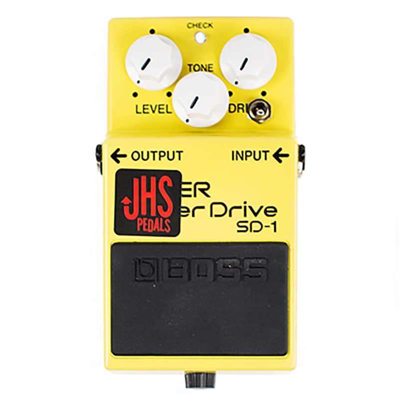 JHS Boss SD-1 Super Overdrive with 