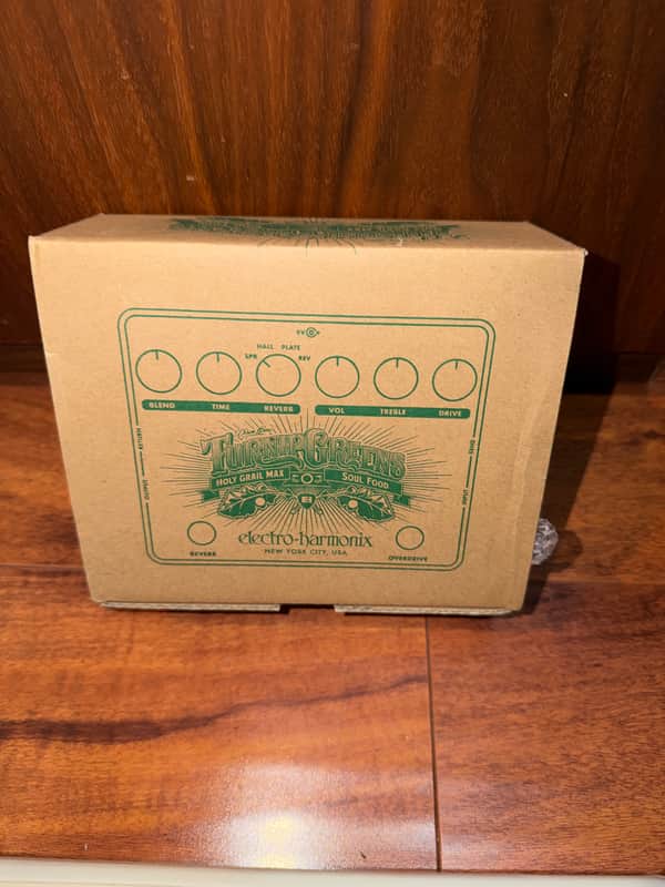 Electro-Harmonix Turnip Greens Multi-Effect 2014 - Present - Cream / Green image 1