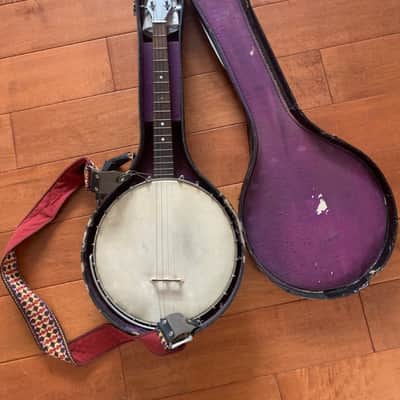 Vega Tenor Banjo and Case, 1920s image 1