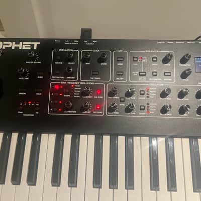 Sequential Prophet Rev2 61-Key 16-Voice Polyphonic Synthesizer 2018 - Present - Black with Wood Sides image 4