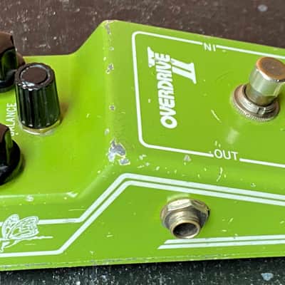 Ibanez IBANEZ OVERDRIVE II Script Logo Med 70's - Green Box Made in Japan image 3