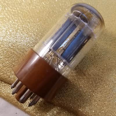 Tung-Sol JAN-CTL-6SN7WGTA tNOS AT1000 TESTED Vacuum Tube military brown base dual triode 1956-1962 image 9