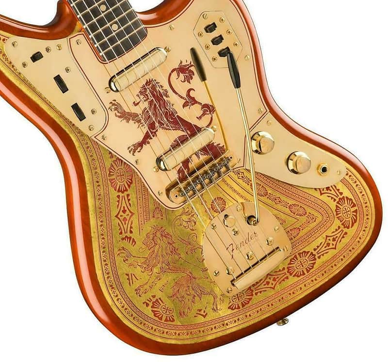 Fender Custom Shop Game of Thrones House Lannister Jaguar image 3