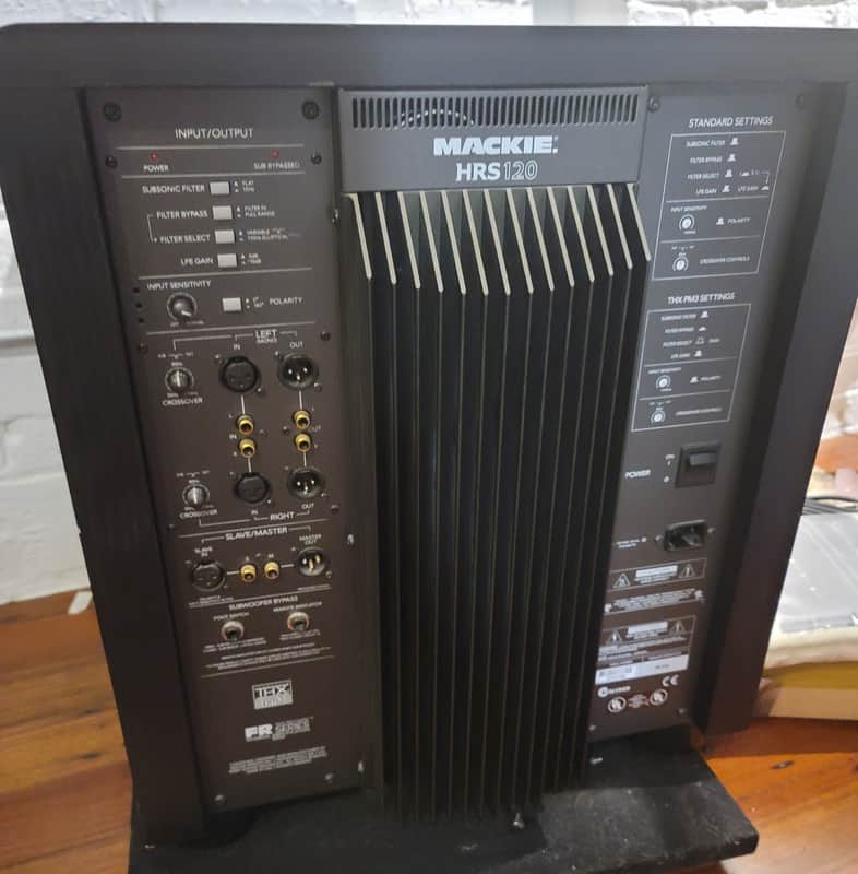 Mackie  HRS120 Subwoofer For Studio Or High End Home Theater image 1