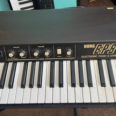 Vintage Korg EPS-1 Electric Piano & Strings synthesizer keyboard 1980’s image 2