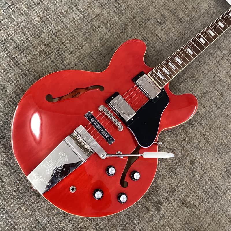 Epiphone Joe Bonamassa '62 ES-335 in Sixties Cherry w/hard case image 1
