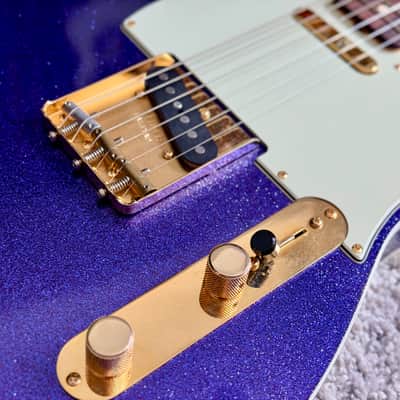 Fender CS "Wildwood 10" Telecaster Custom - Purple Sparkle with Josefina Pickups & John English Neck Profile image 12